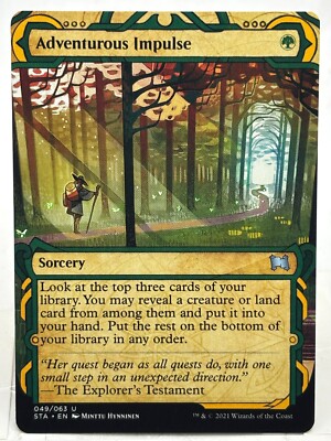 Adventurous Impulse NM/M* Strixhaven Mystical Archives 049/063 mtg -UnltdCards