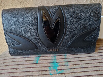 NWT Guess Jaden Wallet Charcoal 100% Authentic