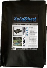 Heavy Duty Fish Pond Liner Membrane Garden Pool Outdoor Landscaping 200gsm