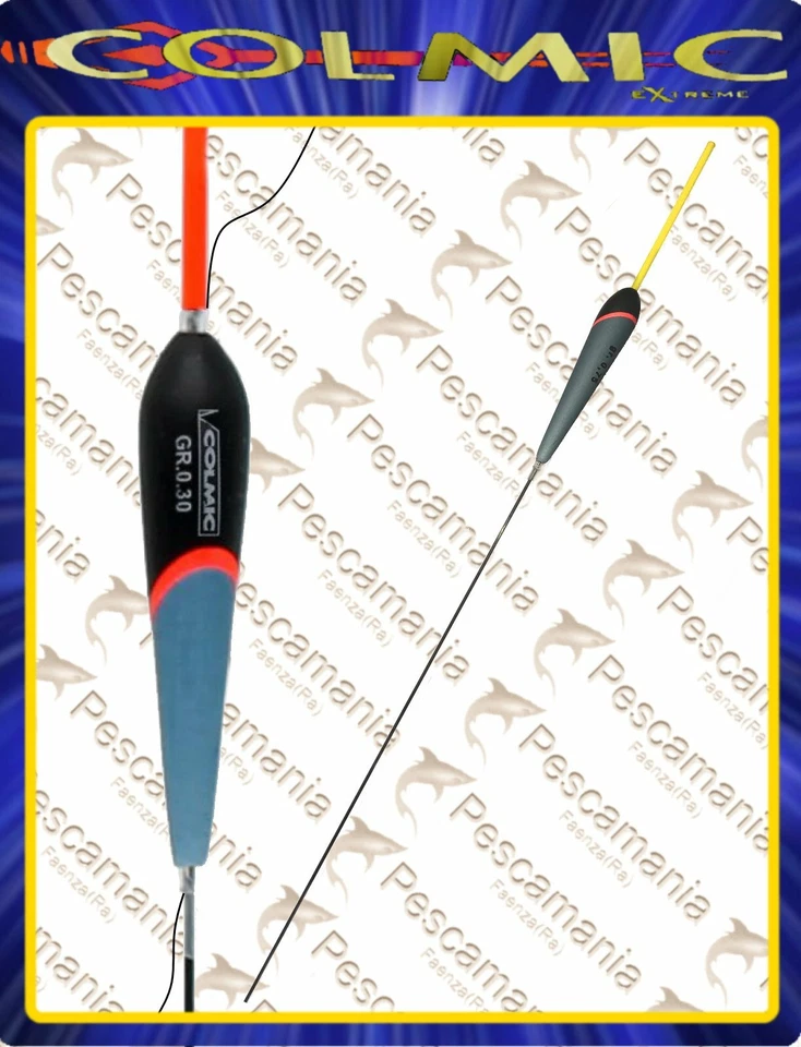 COLMIC SPA Galleggiante colmic SILVER gr.0,10-1,0 filo passante interno