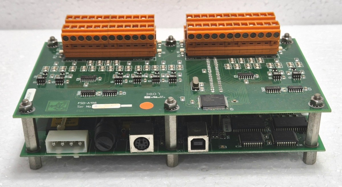 FSD-A198 & FSD-A178 PCB Removed From Kelvin Hughes Processor