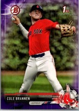 2017 Bowman Draft #BD-193 Cole Brannen Purple #/250
