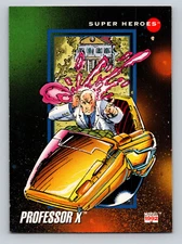 1992 Marvel Universe Series 3 #41 Professor X Super Heroes Card MCU X-Men