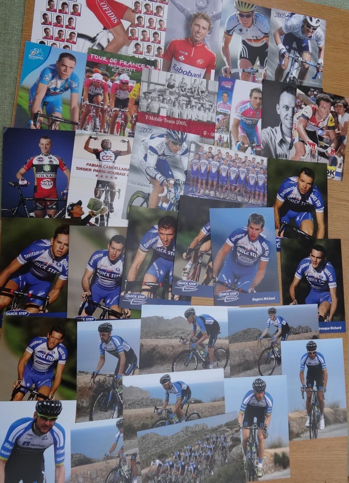 Radsport Konvolut - 66 unsignierte Autogrammkarten - Bild 2 von 2