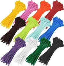 1200 Pieces Colored Zip Ties 4 Inch Multi-Purpose Self-Locking Nylon Cable Ties