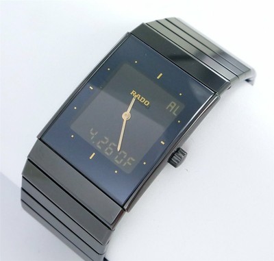 Rado Orologio da Uomo Multifunzione High-Tech Ceramica Scatola Documenti |  eBay