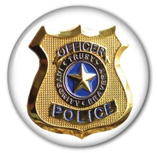 1 JUDY HOPPS ZOOTOPIA KIDS TV 3" Pin Button HALLOWEEN COSTUME PROP 