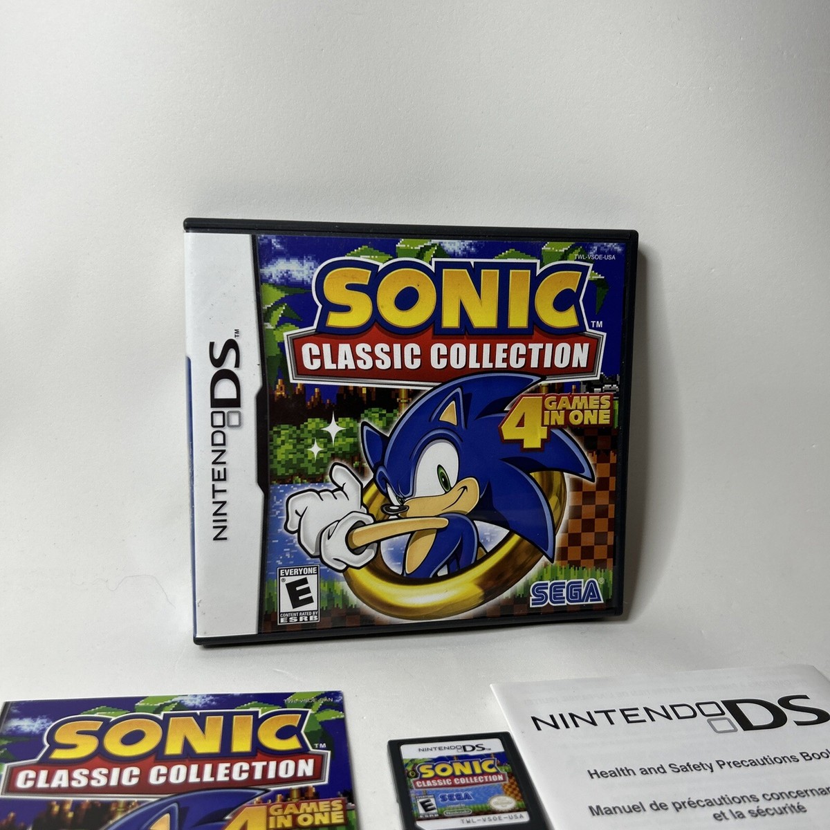 Sonic Classic Collection Nintendo DS CIB Complete Authentic