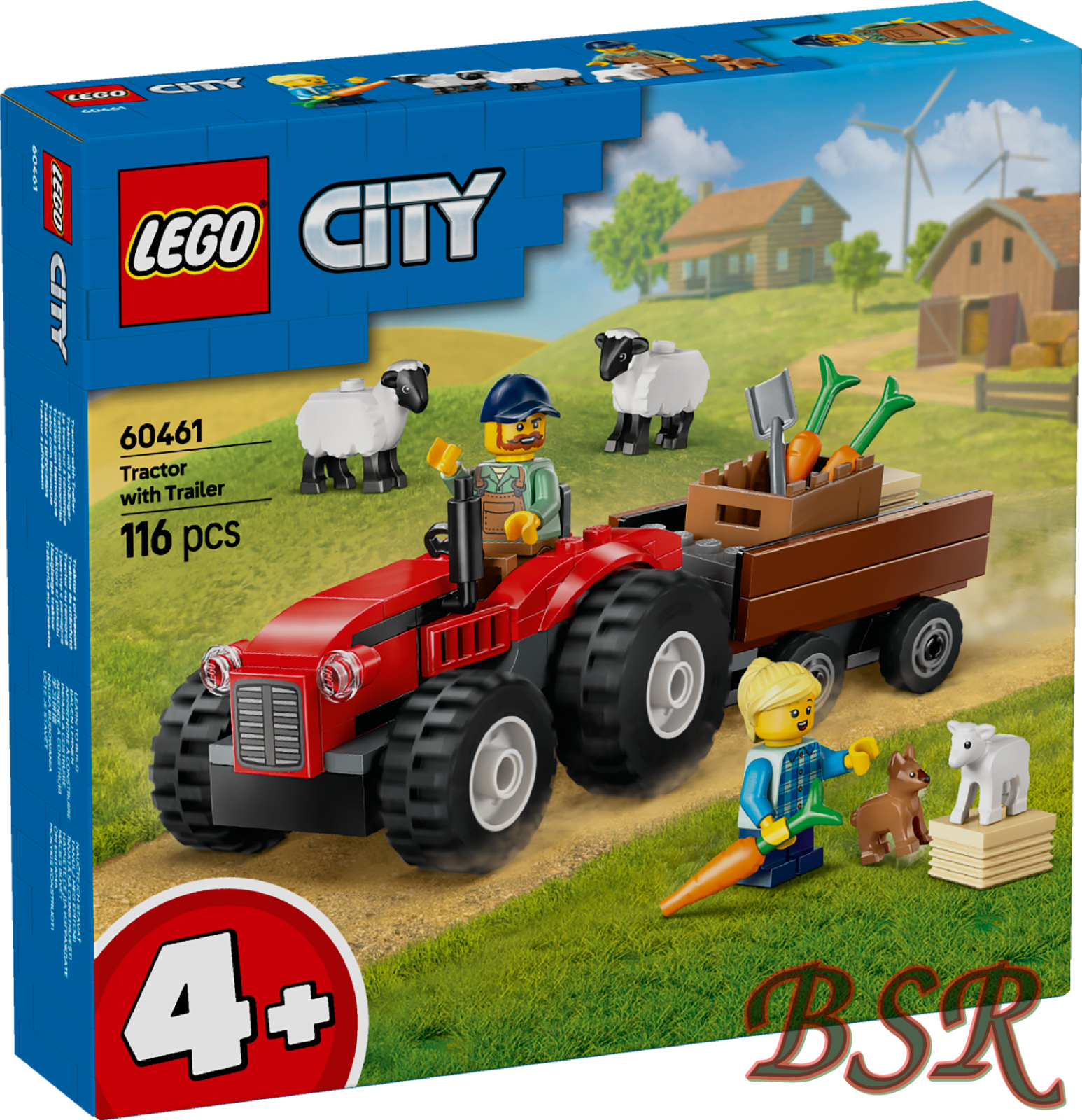 Lego® 4+ Jungen Lego® City 60461Traktor Mit Anhänger - Bild 6