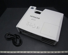 Hitachi Projector CP-X2010 LCD Power Cord Included Powers Up No Remote