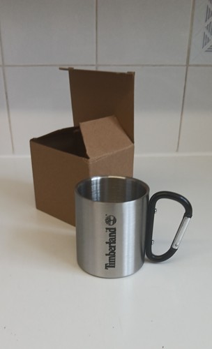 Timberland 2 X Cup 2 X Bottle Steel With Clips Hiking/camping Set Timberland Bag - Picture 2 of 5
