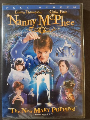 NANNY MCPHEE DVD WIDESCREEN 2005 EMMA THOMPSON NEW AND SEALED!
