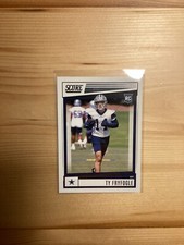Ty Fryfogle 2022 Panini Score RC #396