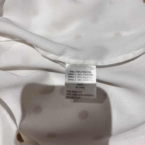Shona Joy ‘Sophia’ Mini Dress Size 8 White One Shoulder Grecian - Picture 11 of 12