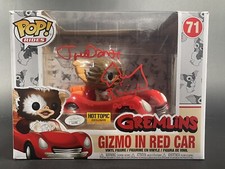 JOE DANTE SIGNED & SKETCHED GIZMO IN RED CAR GREMLINS HOT TOPIC EXCL FUNKO JSA