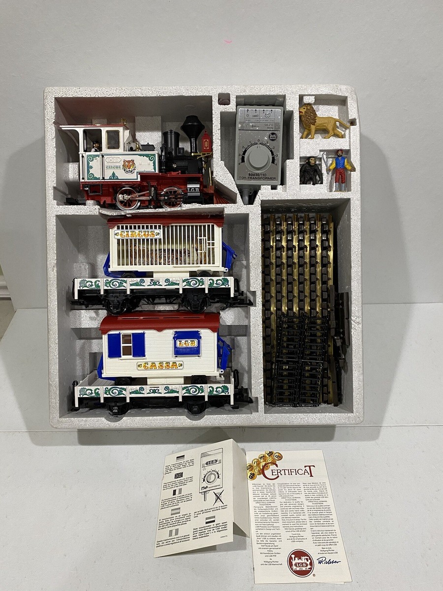 LGB LEHWANN Gゲージ サーカスシリーズ６点　セット　希少コレクション LGB LEHWANN Gゲージ サーカスシリーズ6点 セット 希少コレクション
