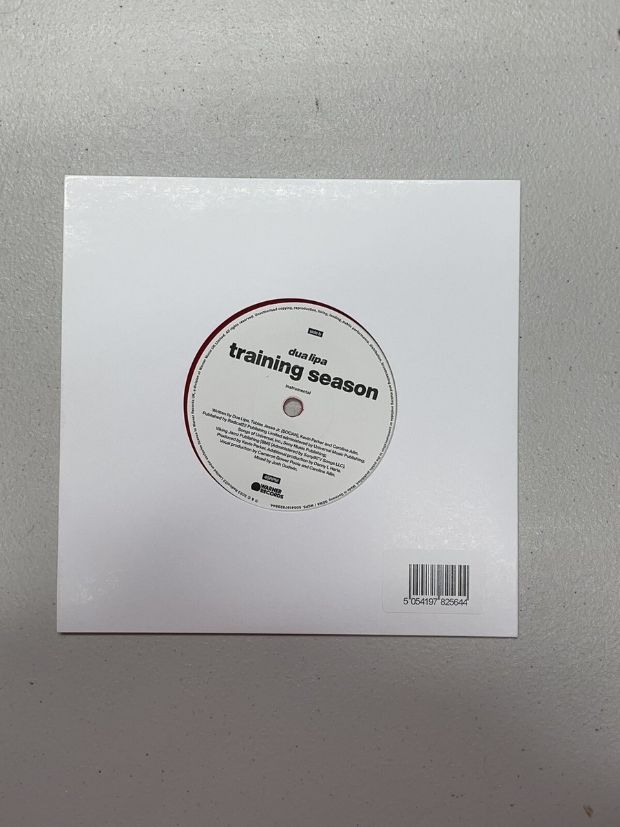 Dua Lipa Training Season Single Limited Edition 7