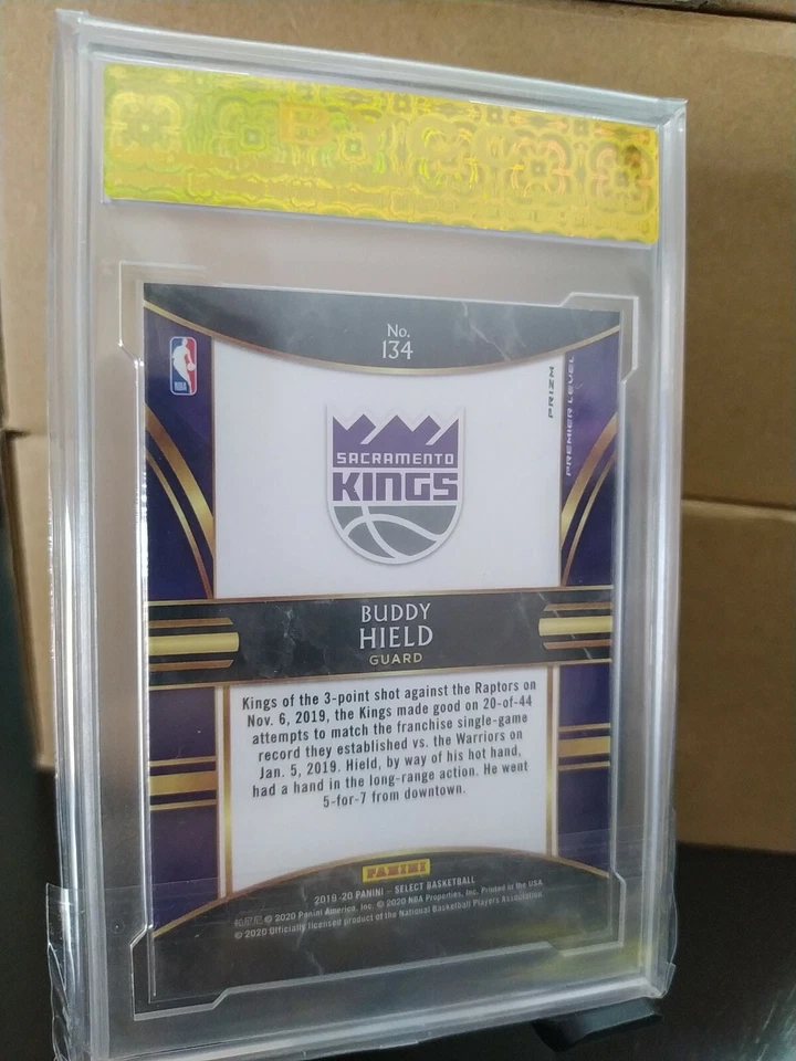 BUDDY HIELD 2019 PANINI SELECT BASE PREMIER LEVEL SILVER PRIZMS (BYCC-10) - Image 4 of 4