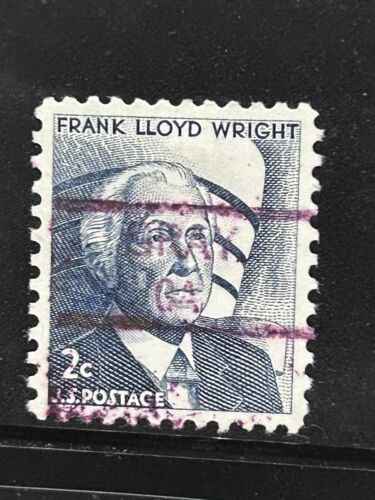GRAY, GEORGIA Precancel Two Cent Frank Lloyd Wright Stamp Type 835.5