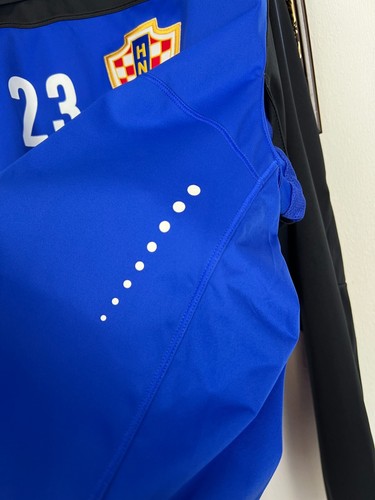 Nike Croatia Pre Match Player Issue Train Sweatshirt #23 Football Jacket Size XL - Picture 6 of 17