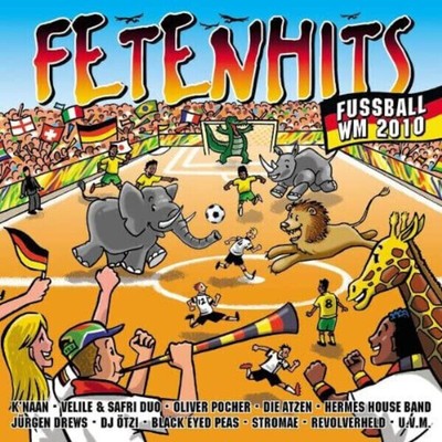 2xCD KNaan / Sportfreunde Stiller a.o. Fetenhits Fussball WM 2010 Polystar