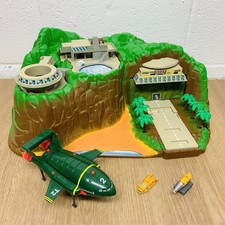 Vintage Thunderbirds Tracy Island Soundtech Playset Thunderbird 2, 4 & The Mole