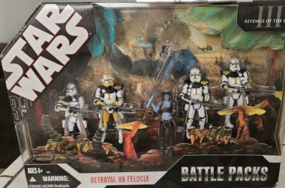 Star Wars 30th Anniversary Battle Pack- Betrayal On Felucia 2006 New Sealed SW9