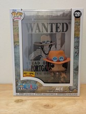 Funko Pop Small Cover Case One Piece  Ace Hot Topic Exclusive 1291