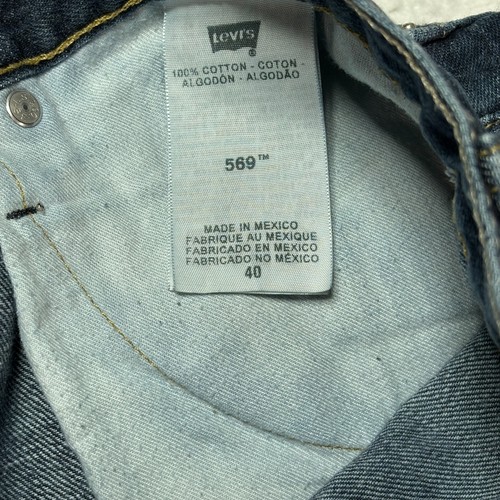 Levi’s & Wrangler Jeans Shorts Uomo Taglia 40 – Lotto di 2 Classici Blu Denim - Foto 9 di 11