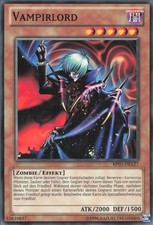 YuGiOh Vampirlord (V.1) BP01-DE127 Common Light Played 1st