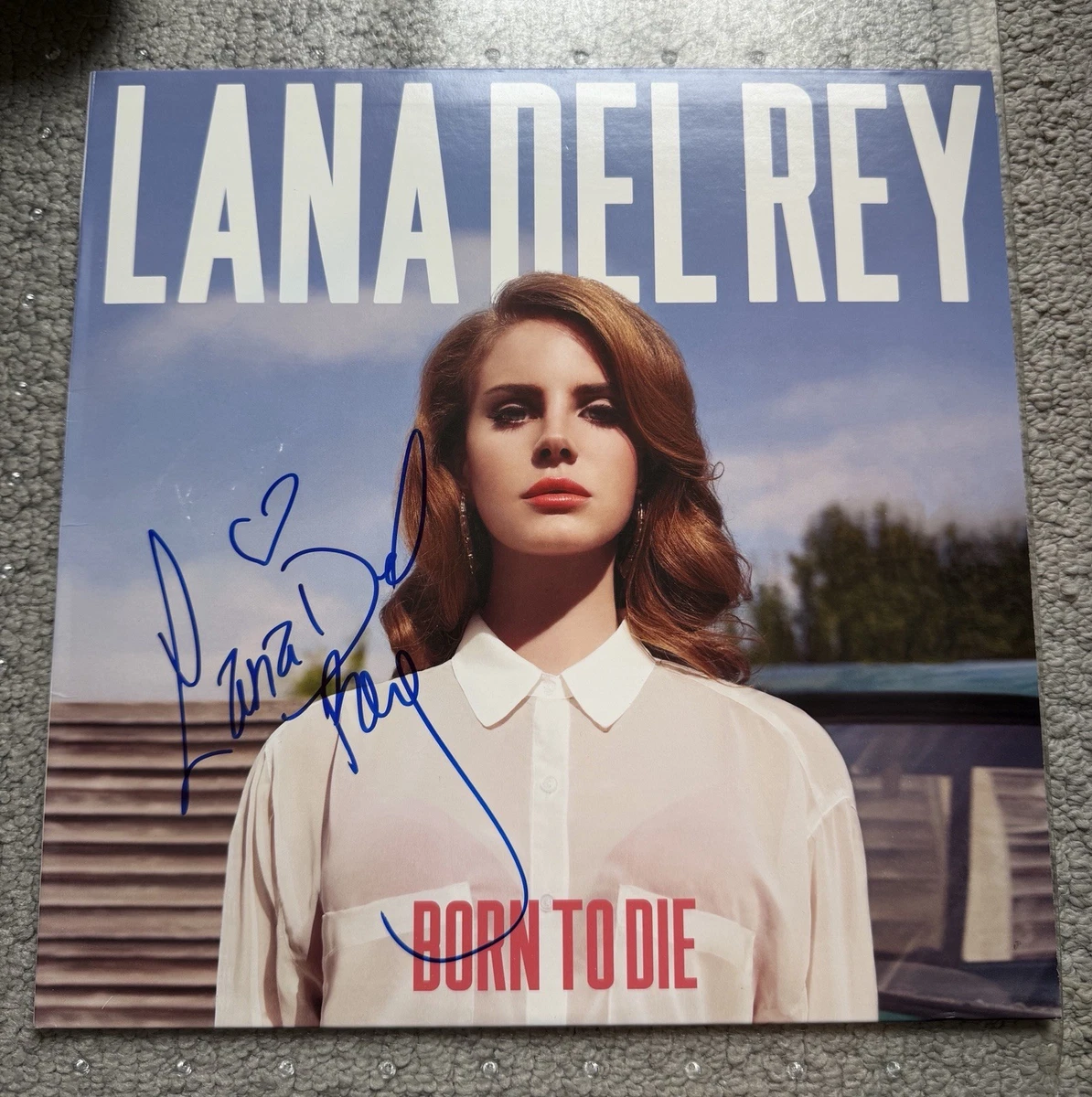 M*e様 Lana Del Rey　直筆サイン入りCD LANA DEL REY FRAMED 13