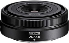 NIKON NIKKOR Z 26mm f/2.8 prime lens, FX format, Z mount / NEW