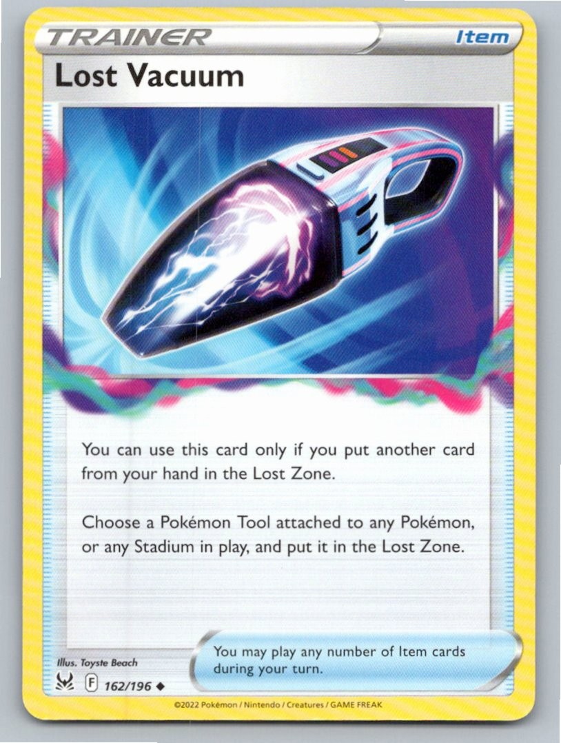 2022 POKEMON LOST VACUUM LOST ORIGIN 162/196 UC NM A70980 FREE S&H
