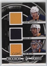 2011 SPx Winning Trios 43/50 Ryan Miller Jason Pominville Derek Roy #WT-PRM 3hd