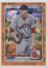 2020 Bowman Chrome Draft Sapphire Edition Orange 12/25 Jay Groome #BD-156 uk2