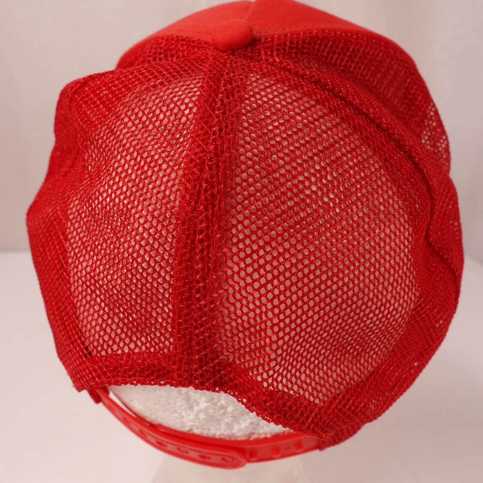 Gorra de camionero de malla roja Kenworth Truck para hombre gorra ajustable de poliéster Foto 4 de 4