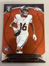 2024 Panini Totally Certified Troy Franklin Mirror Red RC #'d/249 #170 Broncos