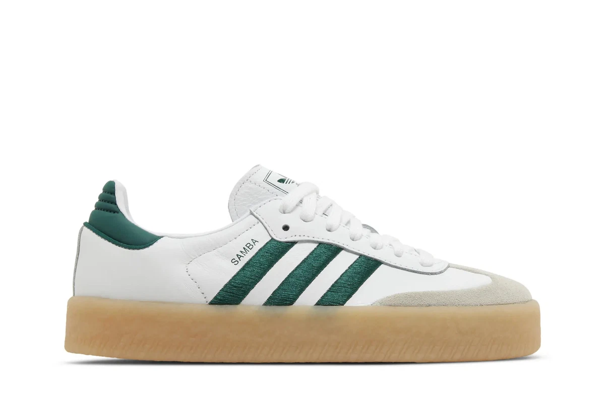 adidas Samba オリーブ色 シューズXLG adidas Samba XLG Low White Green Clover for Sale | Authenticity