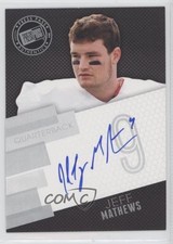 2014 Press Pass Signings Silver Jeff Mathews #PPS-JM3 Auto 0a1