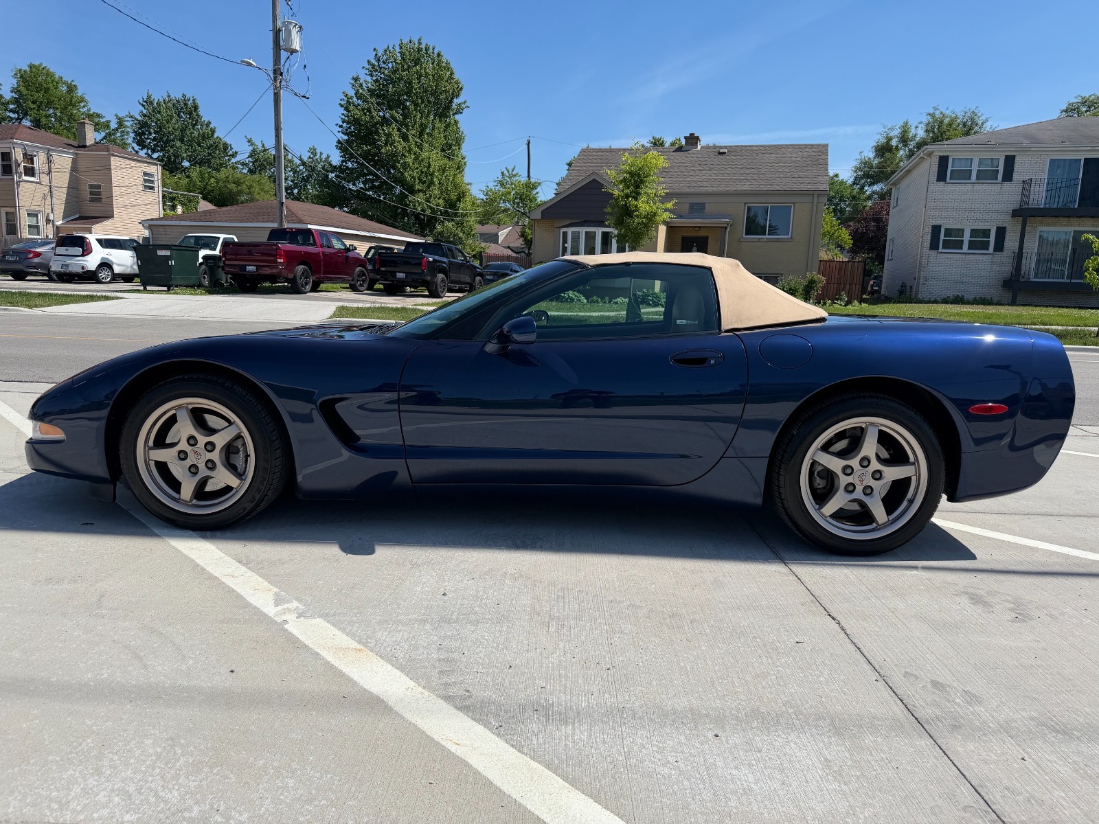 2000 Blue Chevrolet Corvette   | C5 Corvette Photo 4