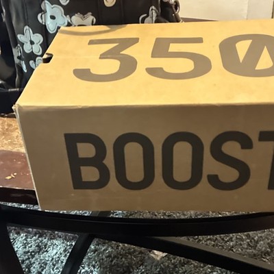 adidas Yeezy Boost 350 V2 Beluga Gray/Black/Orange Lace-Up Low Top