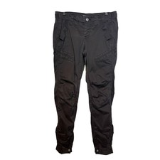 Free People Black Utility Cargo Moto Pants Size 4 Gorpcore Streetwear Cotton