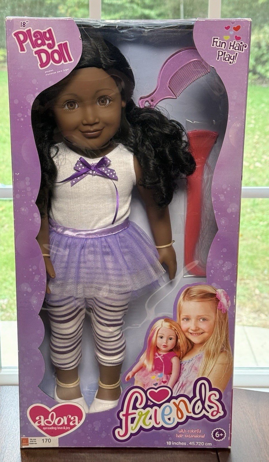 Adora 18'' Kayla Adora Friends Doll Fun Hair Play 2018
