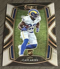 2020 Panini Select #255 Cam Akers Club Level Rookie Los Angeles Rams