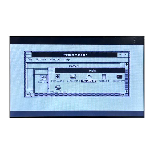 Portable Laptop Vintage Computer Win Ver 3.0 8086 CPU 4.77MHZ 640KB RAM - Afbeelding 8 van 10