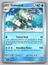 Pokemon TCG ME04: Chaos Rising Golisopod 026/086