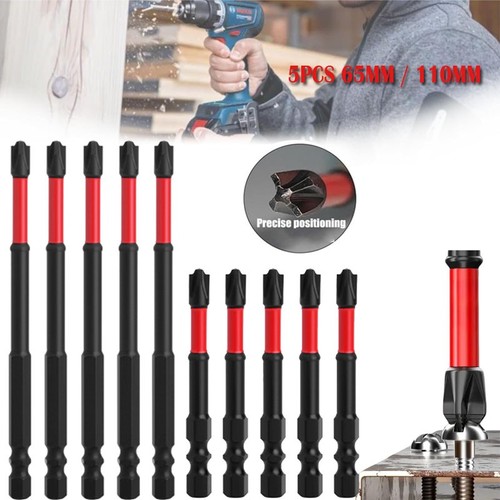 FPH2 Schlagschrauber-Bit-Set – S2-Stahl, 65mm & 110mm, Für Elektriker Mit Magnetismus, 10-teilig