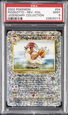 2002 POKEMON LEGENDARY COLLECTION #34 PIDGEOTTO-REVERSE FOIL PSA 9 on eBay