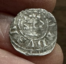 EDWARD III (1327-1377). SILVER HALFPENNY.