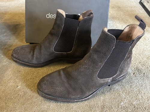 Rogbee Loake Alderley Brown Suede Leather Chelsea Pull On Ankle Dealer Boots ...